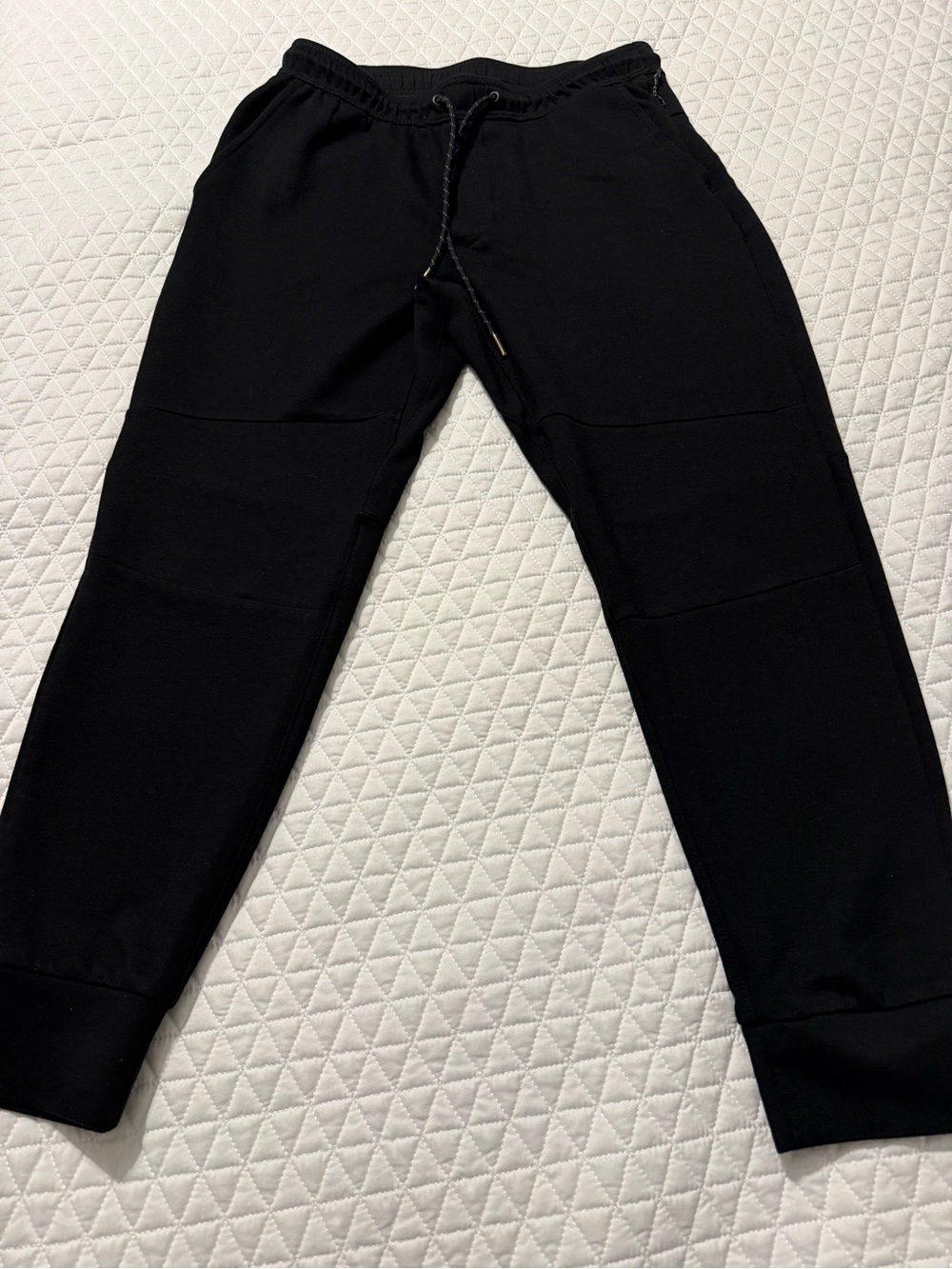 American Eagle Men's Black Drawstring Jogger Pants